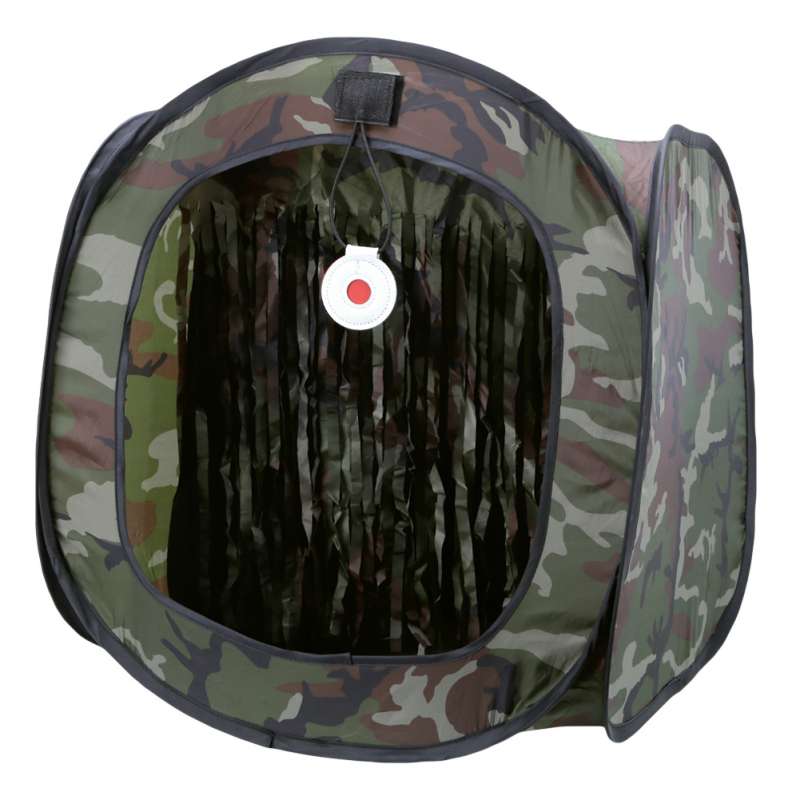 Cheap Goat Tents Outdoor Tactical Target Tent Archery Hunting Catapult Case Airsoft Shooting Training Tent Foldable Slingshot Target Box j Tents 